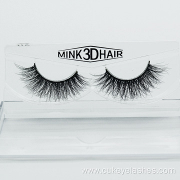 100% natural mink eyelashes 3d mink lashes